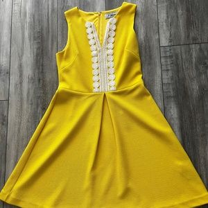 Yellow summer dress
